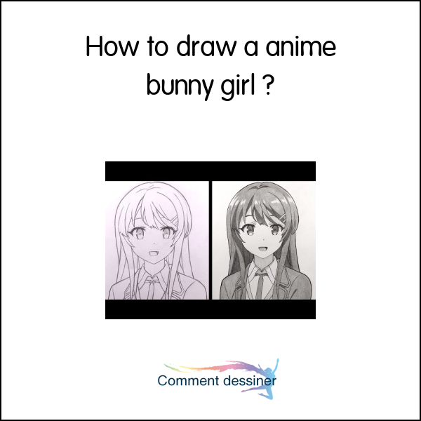 How to draw a anime bunny girl